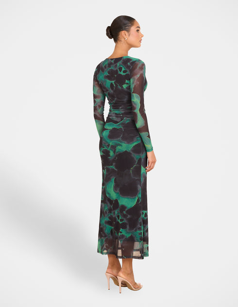 Romie Mesh Maxi Dress